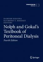 Nolph and Gokal's Textbook of Peritoneal Dialysis [4 ed.]
 3030620867, 9783030620868, 9783030620875