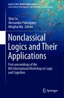 Nonclassical Logics and Their Applications: Post-proceedings of the 8th International Workshop on Logic and Cognition (Logic in Asia: Studia Logica Library)
 9811513414, 9789811513411
