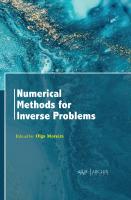 Numerical Methods for Inverse Problems
 1774077078, 9781774077078