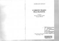 O direito traído pela filosofia [1 ed.]