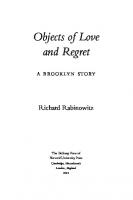Objects of Love and Regret: A Brooklyn Story
 9780674279971
