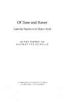 Of Time and Power: Leadership Duration in the Modern World
 9781503623439