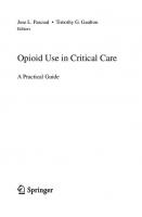 Opioid Use in Critical Care: A Practical Guide
 3030773981, 9783030773984