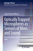 Optically Trapped Microspheres as Sensors of Mass and Sound: Brownian Motion as Both Signal and Noise (Springer Theses)
 3031443314, 9783031443312