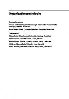 Organisiertes Misstrauen und ausdifferenzierte Kontrolle: Zur Soziologie der Polizei (Organisationssoziologie) (German Edition)
 3658392266, 9783658392260