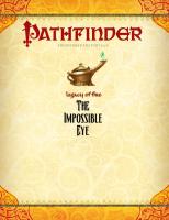 Pathfinder Adventure Path #23: "The Impossible Eye" (Legacy of Fire 5 of 6)
 9781601251794