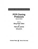 Pcr Cloning Protocols [2 ed.]
 9780896039698, 0-89603-969-2, 0-89603-973-0