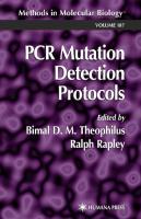 PCR Mutation Detection Protocols (Methods in Molecular Biology)
 0896036170, 9780896036178