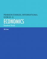 Pearson Edexcel International GCSE (9-1) Economics Student Book [1 ed.]
 043518864X, 9780435188641