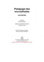 Pedagogia das Encruzilhadas
 9788565679527, 9788565679336