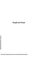 People and Power : Electricity Sector Reforms and the Poor in Europe and Central Asia [1 ed.]
 9780821366349, 9780821366332
