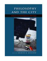 Philosophy and the City: Classic to Contemporary Writings
 0791473074, 9780791473078