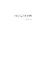 Pilate and Jesus
 9780804794589