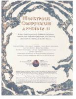 Planescape - Monstrous Compendium Appendix 2 (Advanced Dungeons & Dragons, 2nd Edition)
 078690173X, 9780786901739