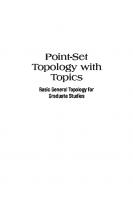 Point-Set Topology with Topics: Basic General Topology for Graduate Studies
 9811277338, 9789811277337