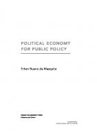 Political Economy for Public Policy
 9780691168746, 0691168741