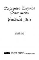 Portuguese Eurasian Communities in Southeast Asia
 9789814377799