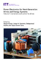 Power Electronics for Next-Generation Drives and Energy Systems: Volume 1: Converters and Control for Drives
 1839534680, 9781839534683