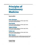 Principles of Evolutionary Medicine [2 ed.]
 2016932276, 9780199663934, 9780199663927