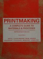 Printmaking: a complete guide to materials & processes [2 ed.]
 9781780671949