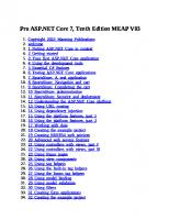 Pro ASP.NET Core 7, Tenth Edition (MEAP v4)