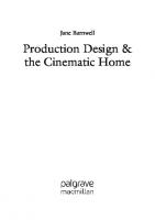 Production Design & the Cinematic Home
 3030904482, 9783030904487