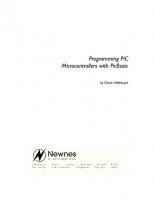 Programming PIC Microcontrollers with PICBASIC (Embedded Technology)
 9781589950016, 1589950011