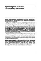 Psychoanalysis, Culture and Contemporary Discontents: A Time of Technology, Fanaticism and Pandemics
 9781032276335, 9781032276328, 9781003293569