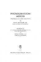 Psychosomatische Medizin: Grundlagen und Anwendungsgebiete [Reprint 2020 ed.]
 9783112315026, 9783112303757