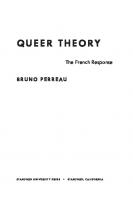 Queer Theory: The French Response
 9781503600461