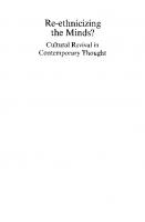 Re-ethnicizing the Minds? Cultural Revival in Contemporary Thought (Studies in Intercultural Philosophy 17) (Studien Zur Interkulturellen Philosophie, 17)
 9042020415, 9789042020412