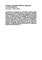 Rechte Glatzen: Rechtsextreme Orientierungs- und Szenezusammenhänge - Einstiegs-, Verbleibs- und Ausstiegsprozesse von Skinheads (Analysen zu ... und Desintegration) (German Edition)
 3531147099, 9783531147093