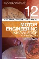 Reeds Marine Engineering and Technology: Motor Engineering Knowledge For Marine Engineers
 9781472953469, 9781472953438