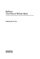 ReFocus: The Films of William Wyler
 9781399510486