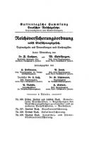 Reichsversicherungsordnung (Erstes, fünftes und sechstes Buch): Gemeinsame Vorschriften. Beziehungen der Versicherungsträger zu einander und zu anderen Verpflichteten. Verfahren [Enth. Nachtrag. Reprint 2020 ed.]
 9783112381342, 9783112381335