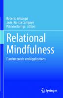 Relational Mindfulness: Fundamentals and Applications
 3030577325, 9783030577322