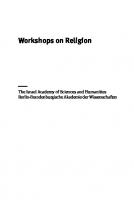 Religious Responses to Modernity
 9783110723892, 9783110723984, 9783110724066, 2020952294