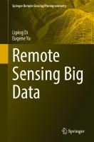 Remote Sensing Big Data (Springer Remote Sensing/Photogrammetry)
 3031339312, 9783031339318