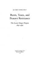 Rents, Taxes, and Peasant Resistance: The Lower Yangzi Region, 1840-1950
 0804718806, 9780804718806