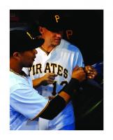 Pittsburgh Pirates' Omar Moreno greets Willie Stargell as teammates News  Photo - Getty Images