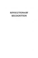 Revolutionary Recognition
 9781350137417, 1350137413