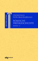 Römische Frühgeschichte II: Band 2
 9783534746057