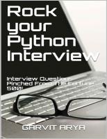 Rock your Python Interview: Interview Questions Pinched From The Fortune 500!