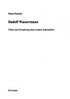 Rudolf Wassermann: Vision und Umsetzung einer inneren Justizreform
 9783110682915, 9783110682779