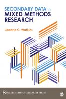 Secondary Data in Mixed Methods Research
 1506389570, 9781506389578