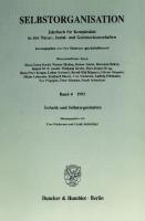Selbstorganisation: Jahrbuch für Komplexität in den Natur-, Sozial- und Geisteswissenschaften. Band 4 (1993). Ästhetik und Selbstorganisation [1 ed.]
 9783428478132, 9783428078134