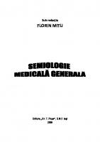 Semiologie medicală generală
 6065440132, 9786065440135