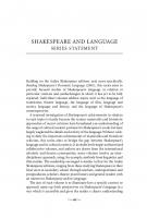 Shakespeare, Language and the Stage: the Fifth Wall Only: Approaches to Shakespeare from Criticism, Performance and Theatre Studies
 9781472555472, 9781904271499