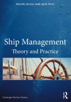 Ship Management: Theory and Practice [1 ed.]
 0367532786, 9780367532789