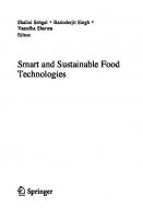 Smart and Sustainable Food Technologies
 9811917450, 9789811917455